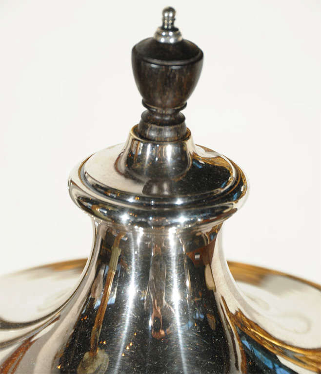 Silver Plate George III Style Sheffield Hot Water Urn