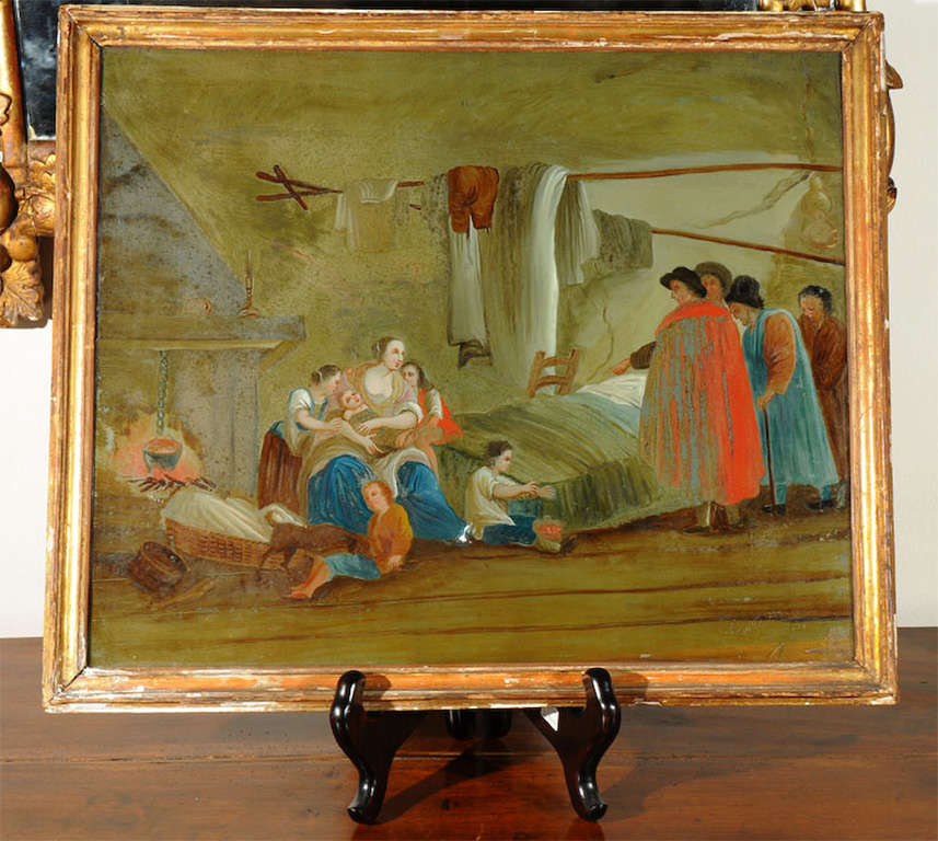 Reverse Oil Painting