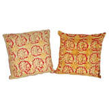 Vintage Indian Batik Pillows