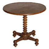 Round Spindle Style Table