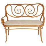 Thonet Inspired Bentwood Settee