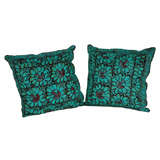 Vintage Indian Batik Pillows