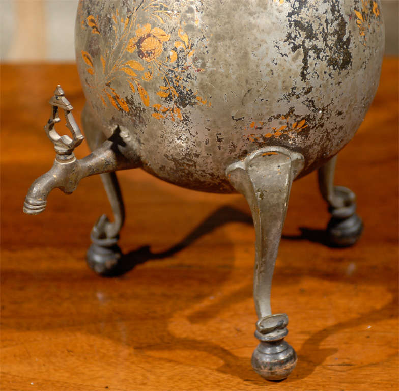 Jumbo Early 19th Century English Coffee Urn in Original Finish 1