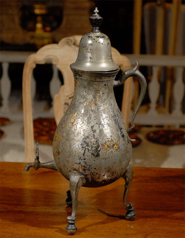 Jumbo Early 19th Century English Coffee Urn in Original Finish 4