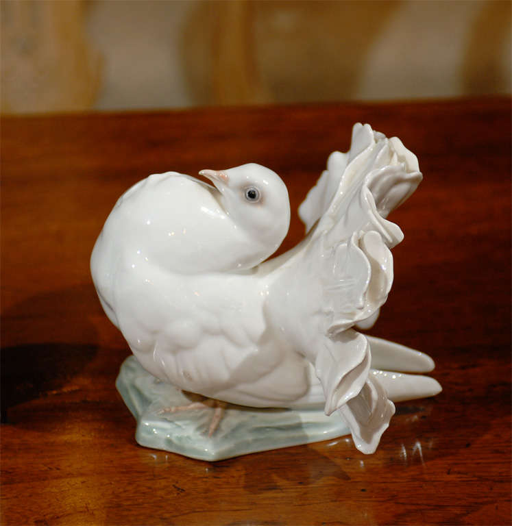 Pair Of Mid C Rosenthal Porcelain Doves 1