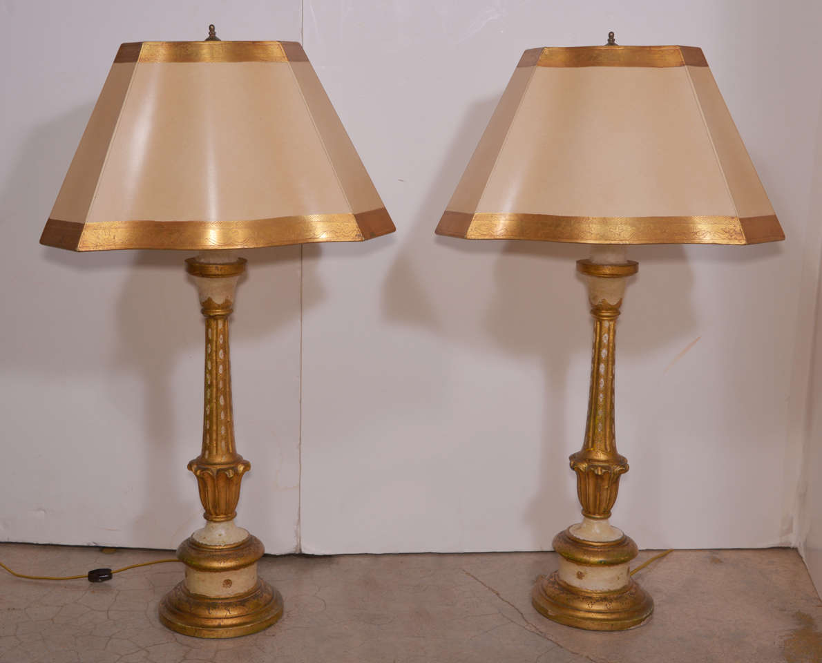 Vintage Florentine Lamps