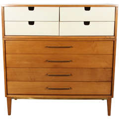 Milo Baughman Two piece chest of drawers for Murray Furniture Co