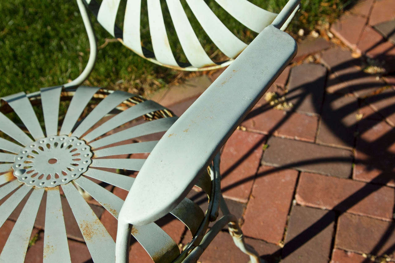 Wrought Iron Terrace-Ready Table and Chairs