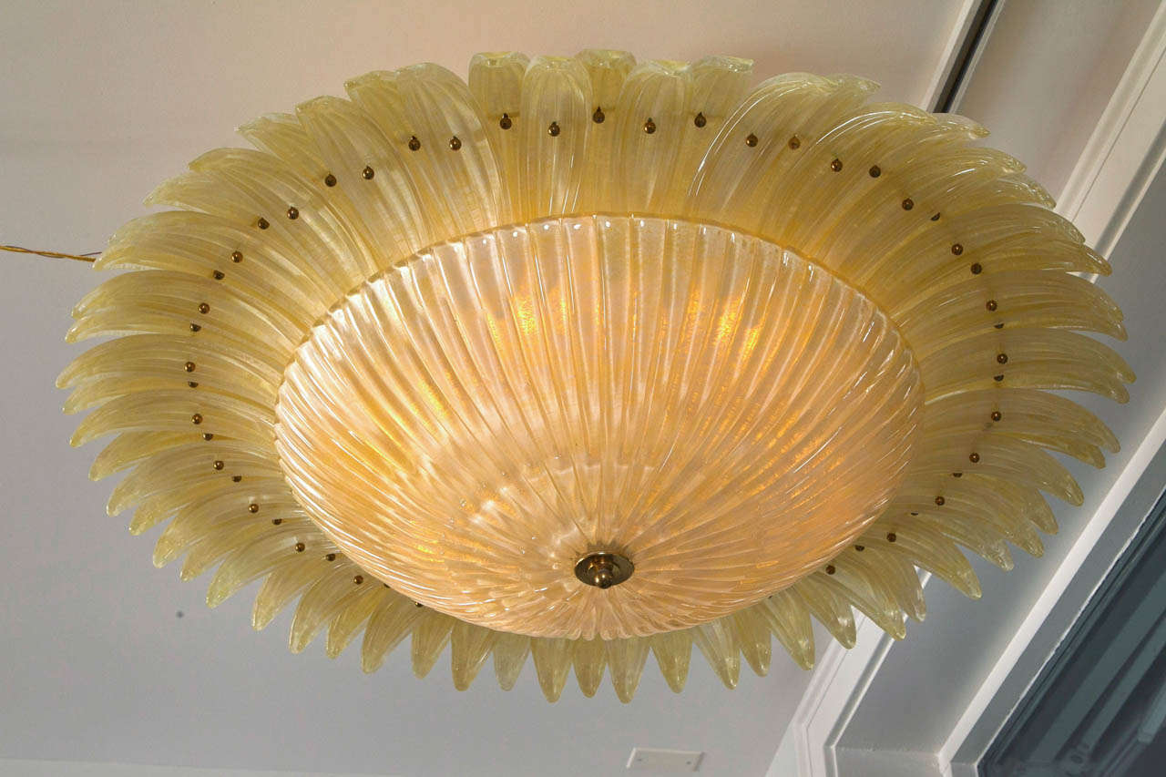 Modern Stunning Murano Ceiling Fixture