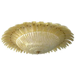 Stunning Murano Ceiling Fixture