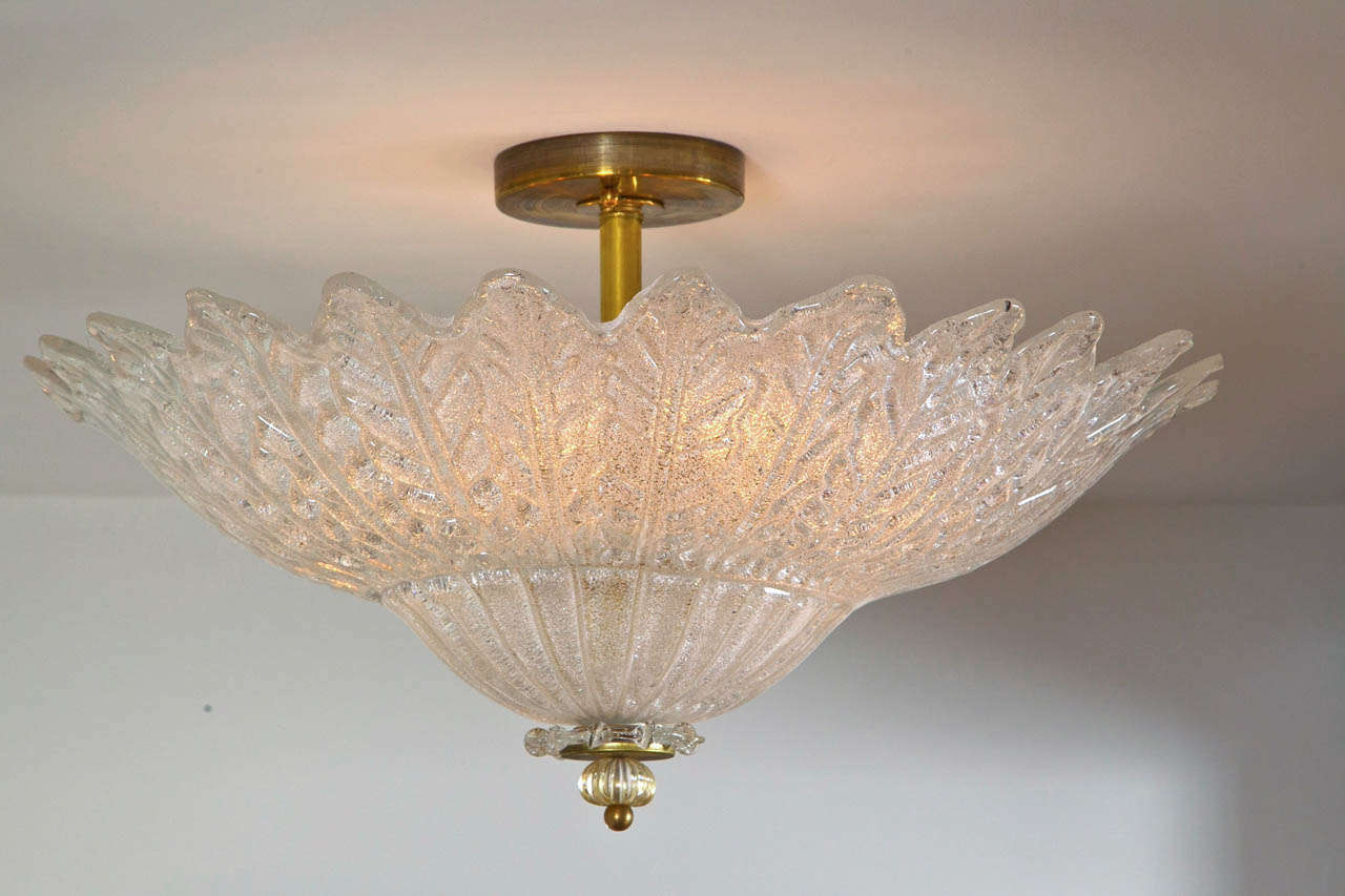 Large Murano Light Fixture at 1stDibs
