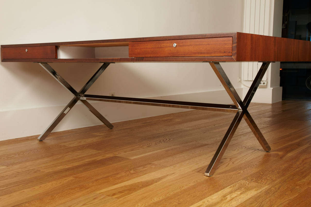 Modèle de bureau PDG de Pierre Guariche - Édition Huchers Minvielle - 1961 en vente 2