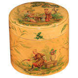 19th century lacquer chinoiserie box