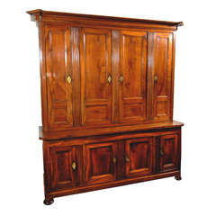 18th Century Louis XVI Buffet Deux Corps from Chateau Garbes 18th Century Louis XVI Buffet Deux Corps from Chateau Garbes