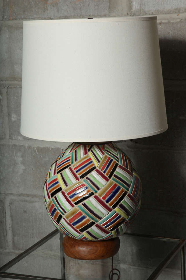 Pair Of Nineteen Sixties Ceramic