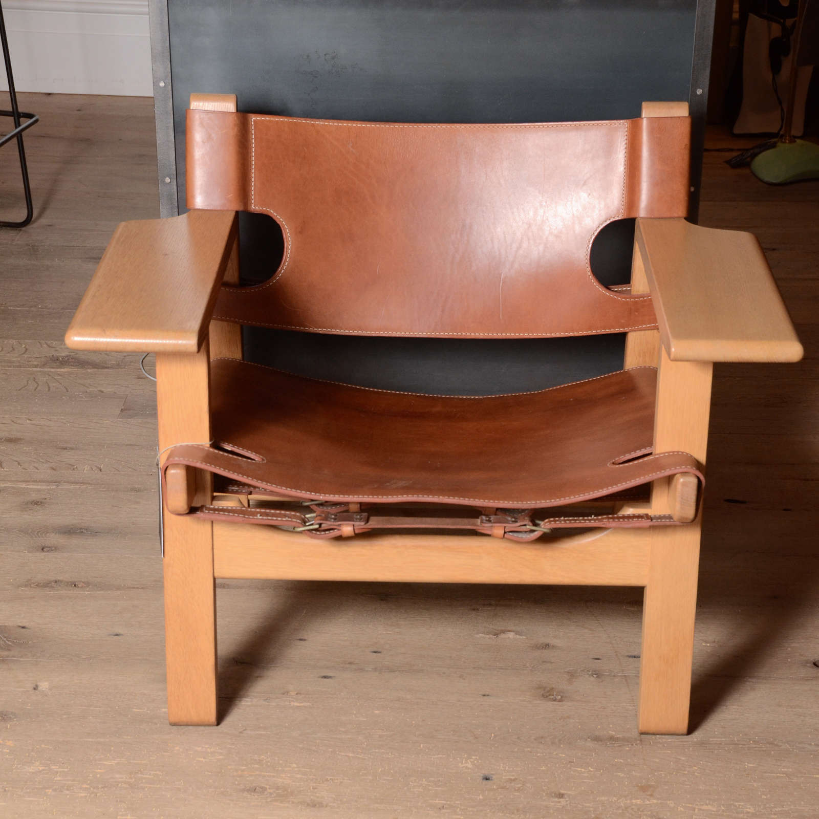 1959 "Spanish Chair" by Borge Morgensen at 1stDibs