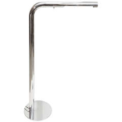 Chrome Floor Lamp by Robert Sonneman