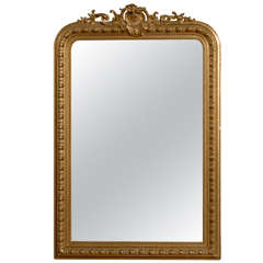 French gilt Mirror