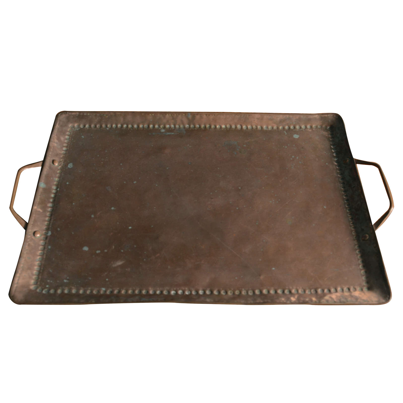 English Arts & Crafts Copper Tray, Design:  John Pearson For Sale
