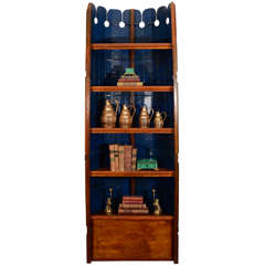 Used Wooden Rowboat "Bookcase, " England, Early 20th Century