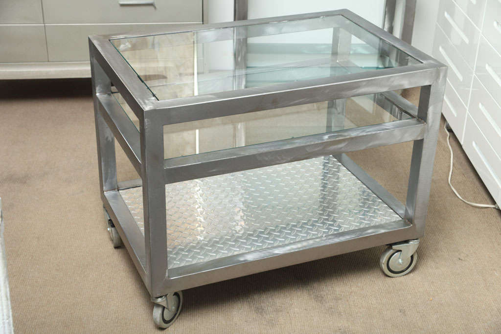 80's Soho Loft Industrial Cart