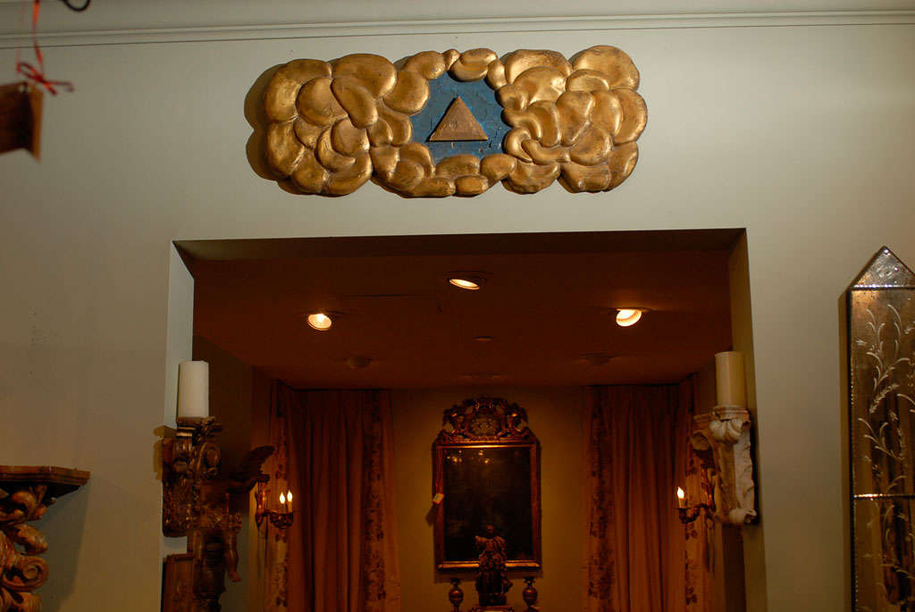 19th Century Italian Cloud Pyramid Plaque