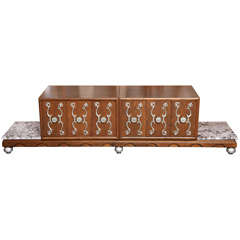 Fine Long James Mont style Credenza Cabinet 4