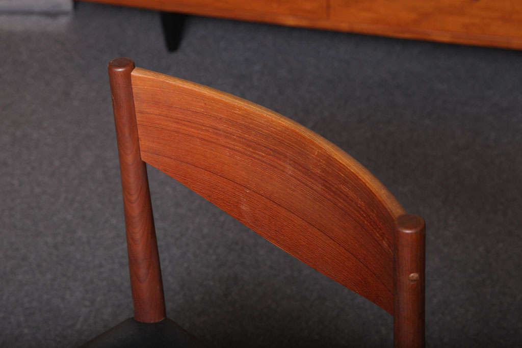 Four Poul Volther Danish Teak Dining Chairs Frem Rojle at 1stDibs ...