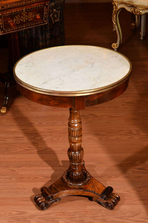 19th c English anglo Indian Regency cigarette table