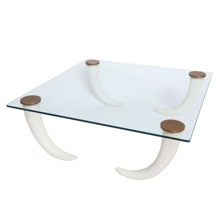 Henredon Elephant Tusk Coffee Table