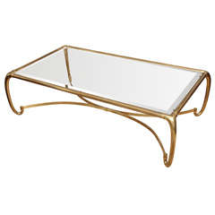 Mastercraft Sculptural Brass Coffee Table