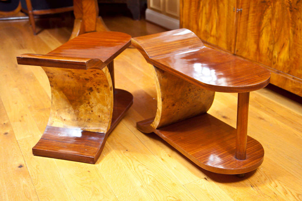 Art Moderne low  table or a pair of side tables For Sale 3