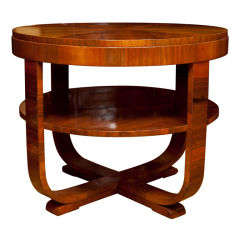 French Art Deco Round Table