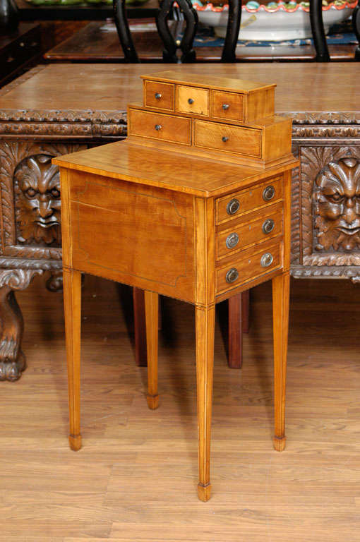 Adams Style Small  Writing Desk For Sale 4