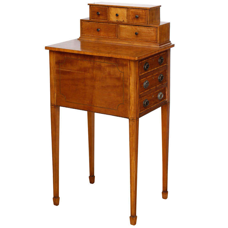Adams Style Small  Writing Desk For Sale