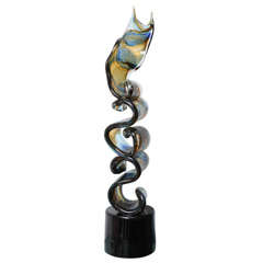 Gigantic Murano Glass Sculpture- Signed