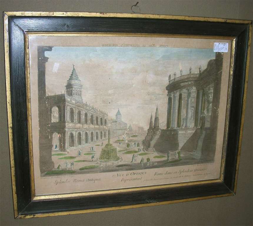 Eight 19th Century Colored Prints For Sale 3