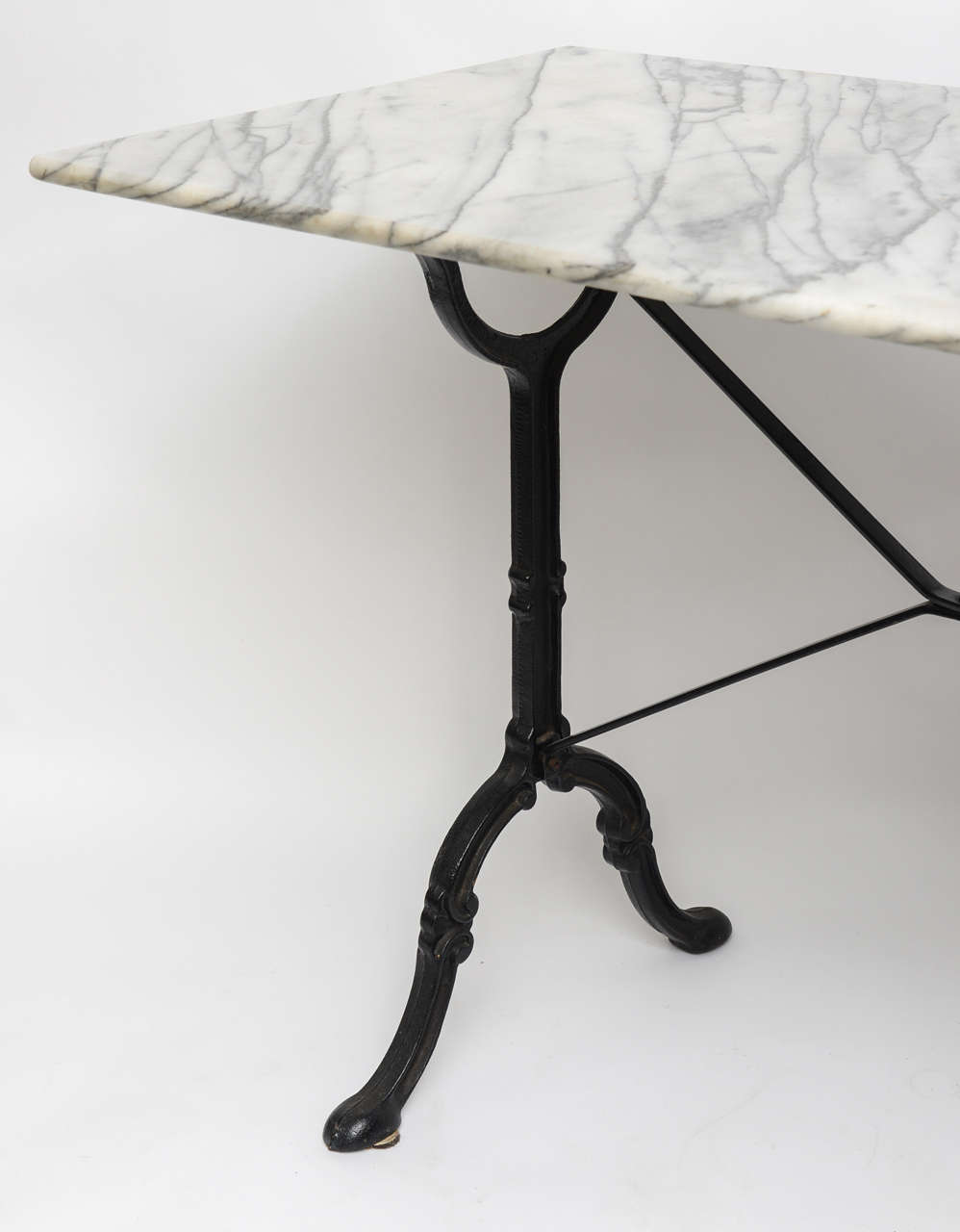 French MarbleTop Bistro Table at 1stDibs french marble table, french