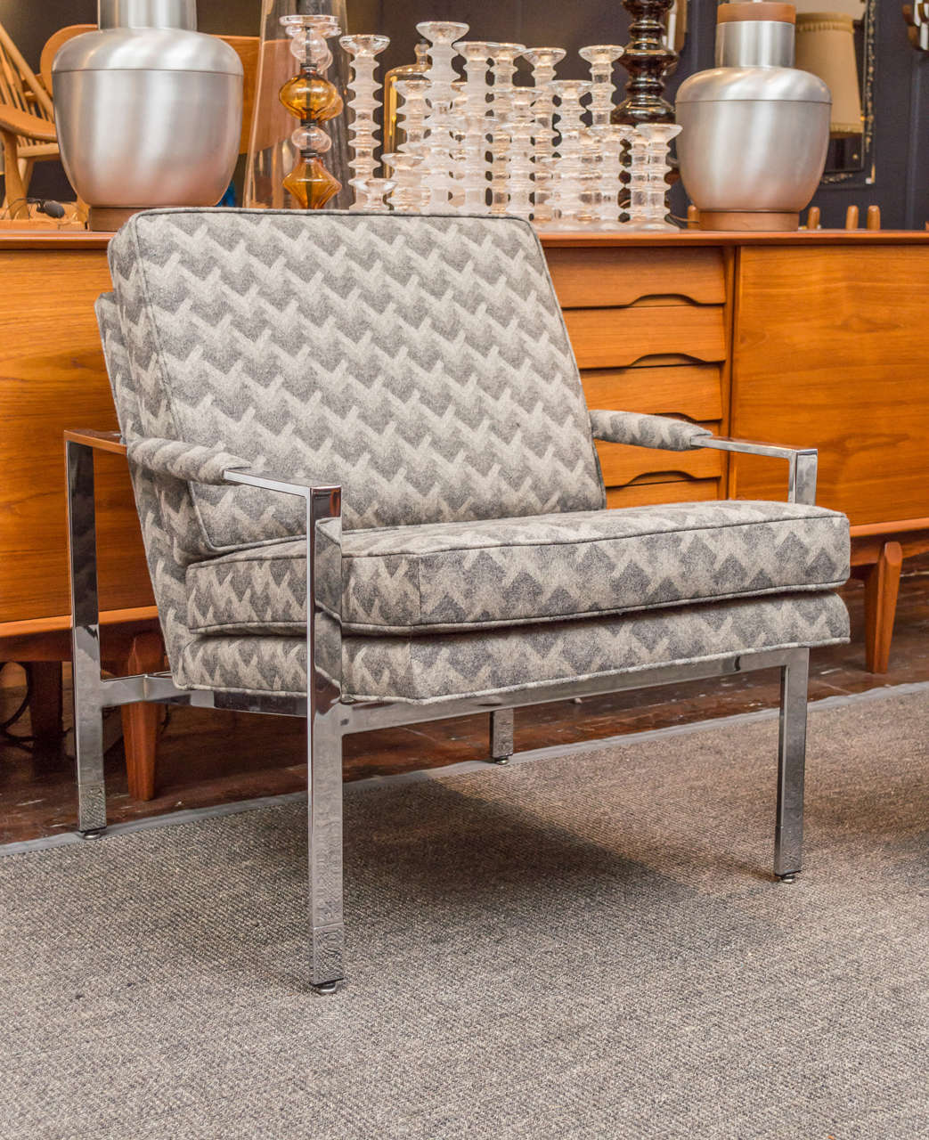 Mid-Century Modern Milo Baughman Lounge Chairs For Sale
