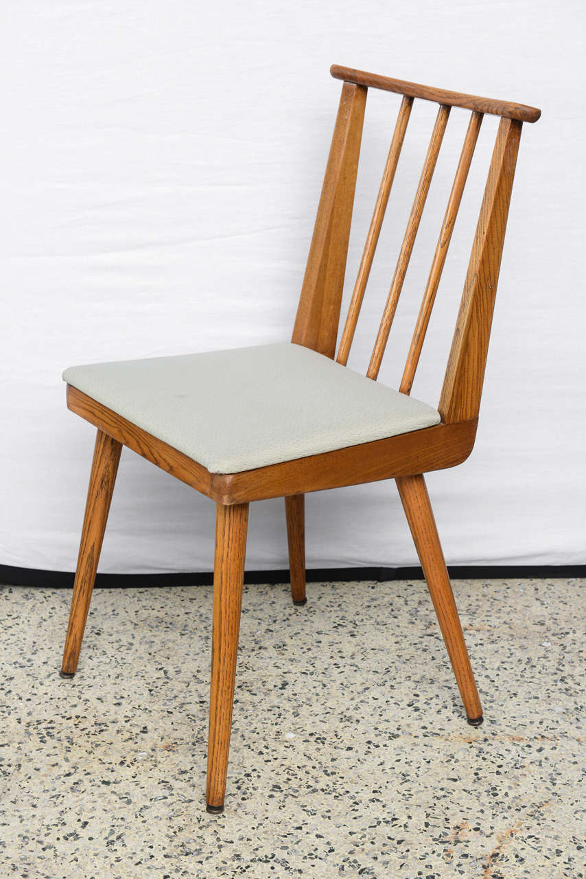 Mid-Century Modern Paul McCobb Wood Dining Chairs--1960s