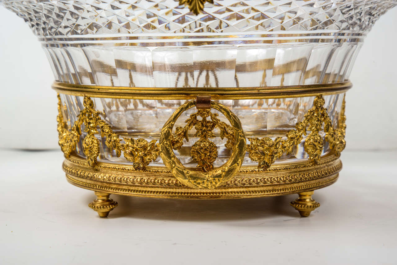 Louis XVI Cuo in crystal of Baccarat For Sale