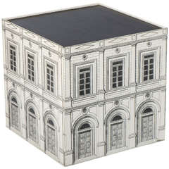 Atelier Fornasetti Cube “Architettura” Occasional Table
