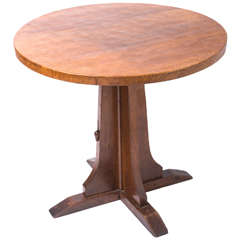 Robert “Mouseman” Thompson Oak Side Table