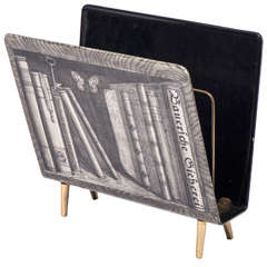 Atelier Fornasetti “Libri” Magazine Rack