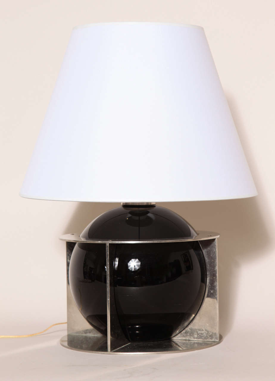 Boris Jean Lacroix Art Deco Table Lamp In Excellent Condition For Sale In New York, NY