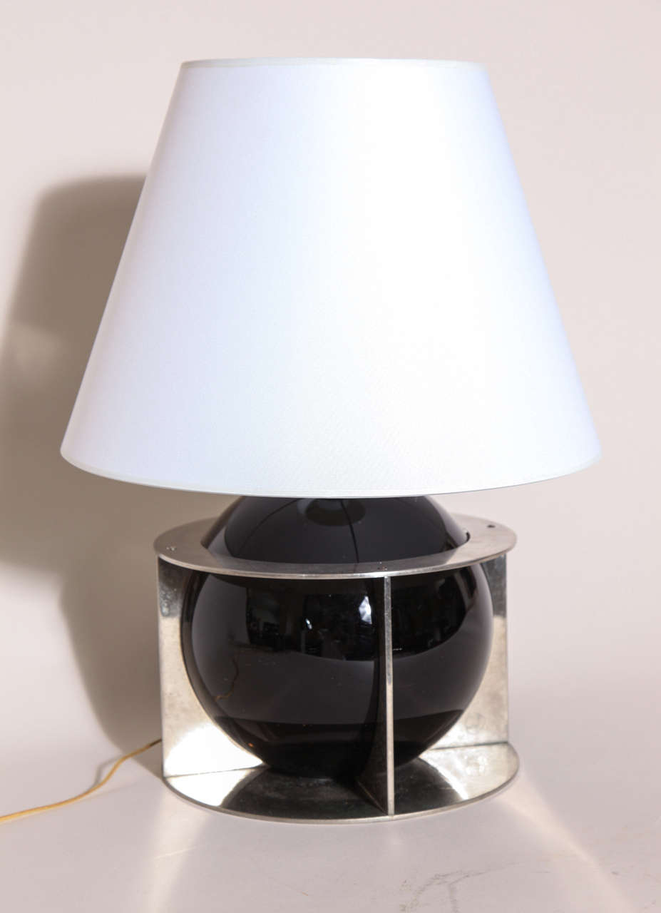 Boris Jean Lacroix Art Deco Table Lamp For Sale 1