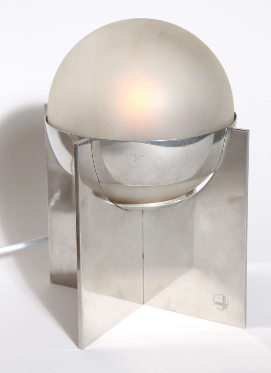Boris Jean Lacroix, Paar Art-Déco-Tischlampen (Französisch) im Angebot