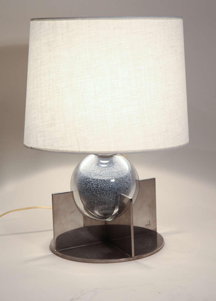 Boris Jean Lacroix Art Deco Table Lamp For Sale 1