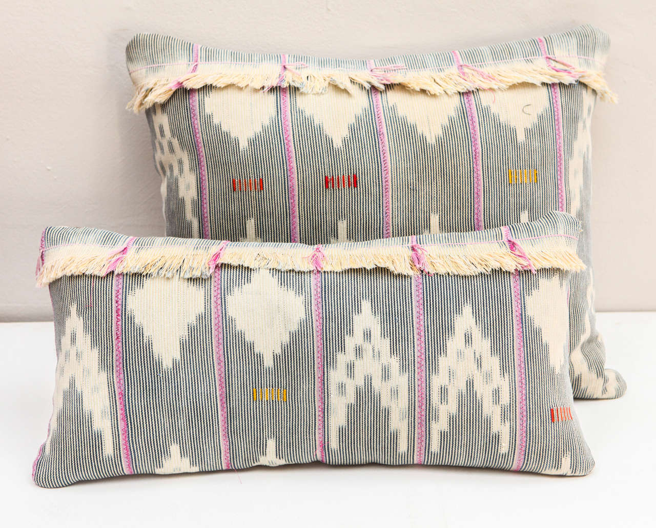 African Ikat Pillows