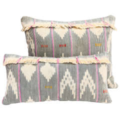 African Ikat Pillows